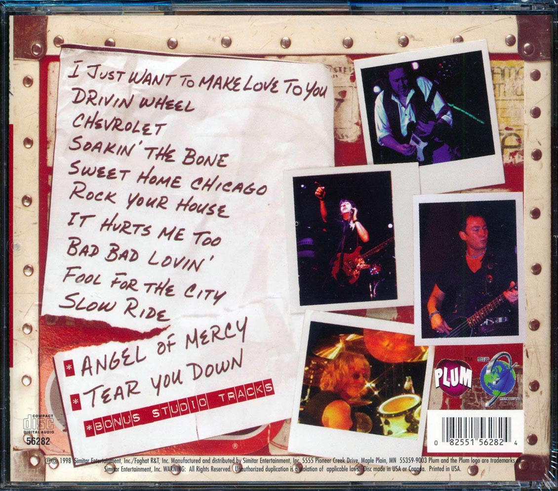 Foghat - Road Cases