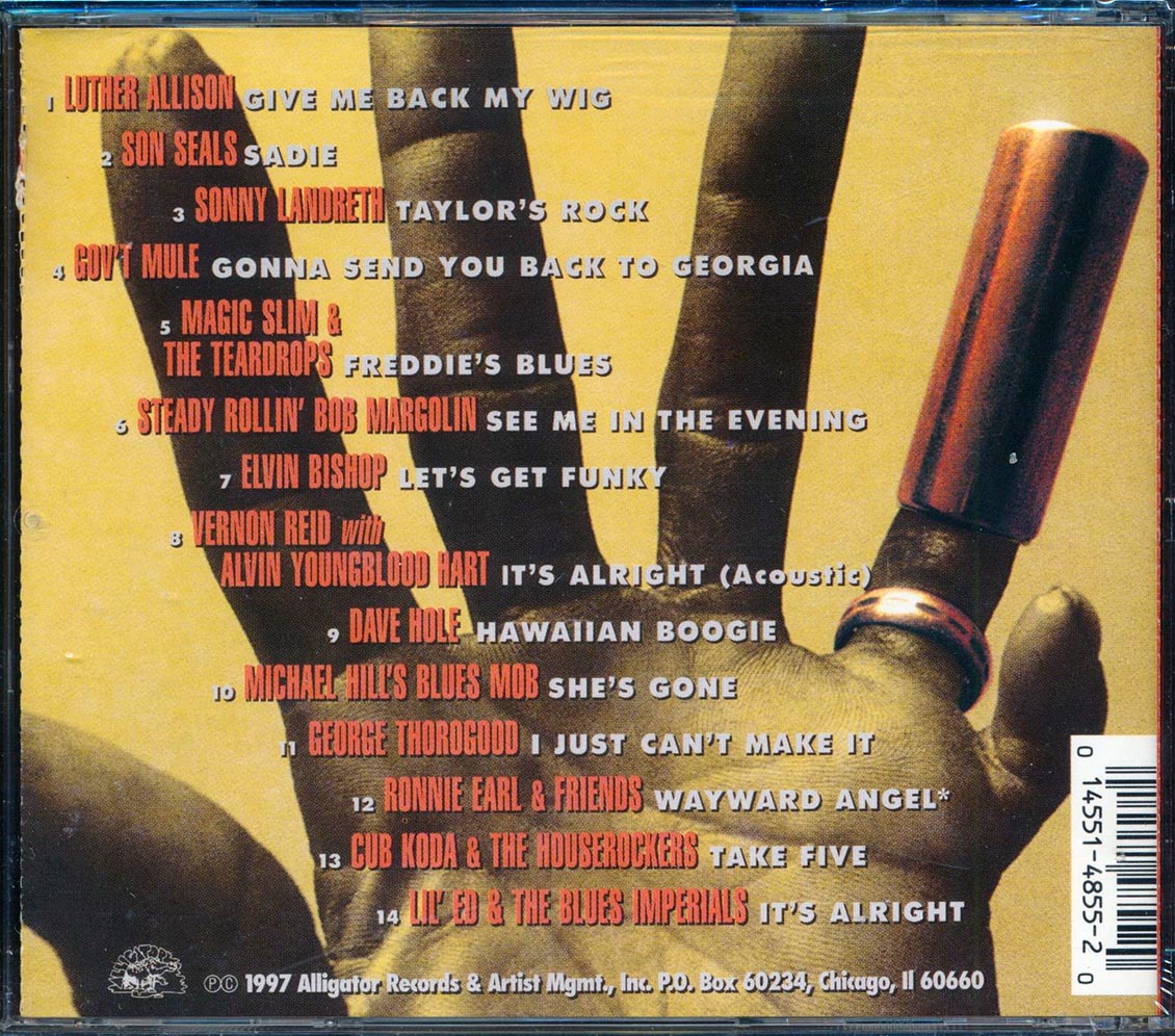 Elvin Bishop, George Thorogood, Luther Allison, Etc. - Hound Dog Taylor: A Tribute (incl. large booklet)