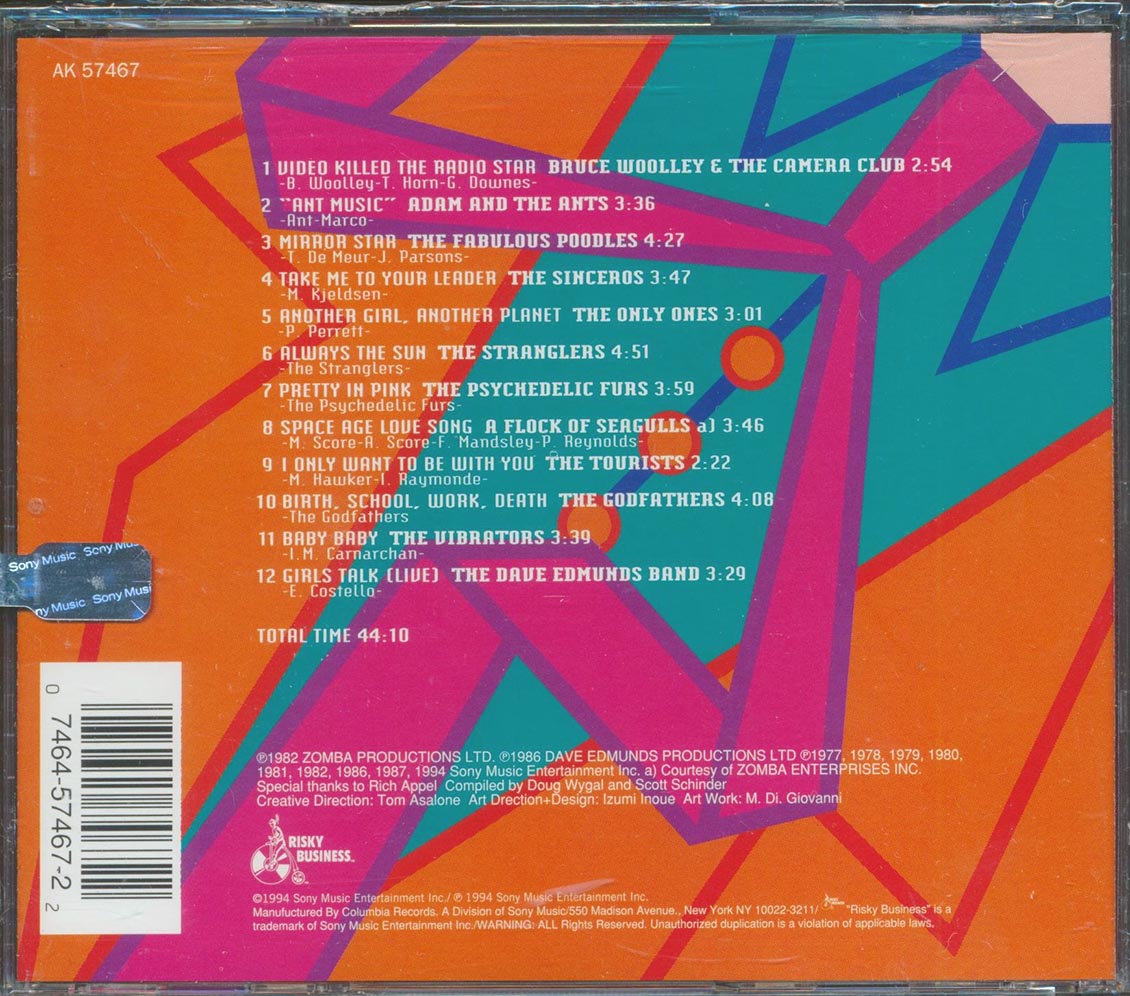 Adam & The Ants, The Psychedelic Furs, A Flock Of Seagulls, Etc. - Big Hits, Skinny Ties: New Wave In The UK