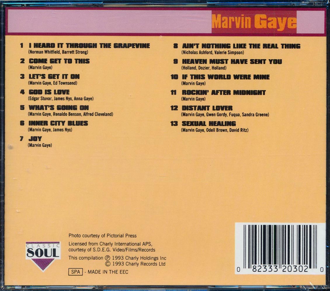 Marvin Gaye - Live!