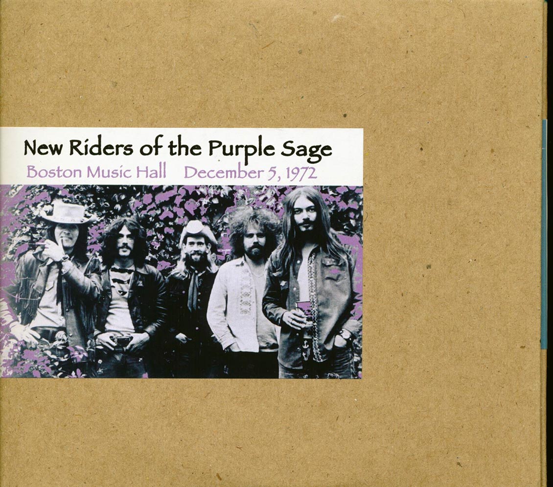 New Riders Of The Purple Sage - Boston Music Hall, Boston, MA Dec 5 1972 (36 tracks) (3xCD)
