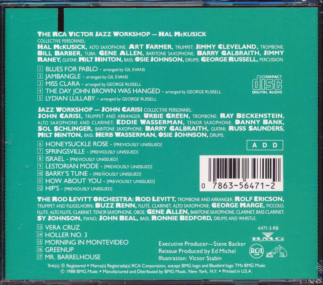 The RCA Victor Jazz Workshop - The Arrangers (marked/ltd stock)
