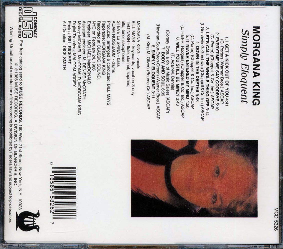 Morgana King - Simply Eloquent