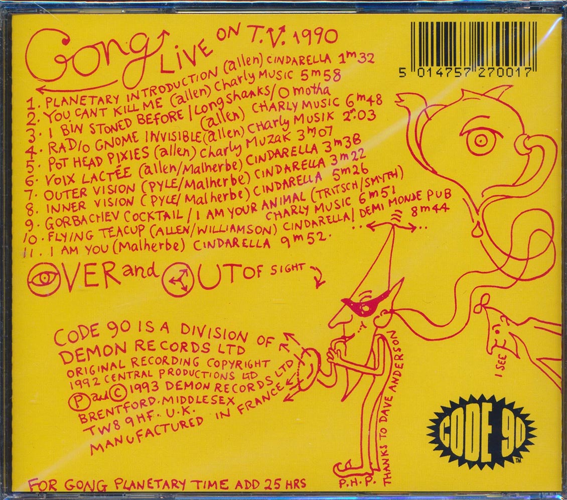 Gong - Live On TV 1990