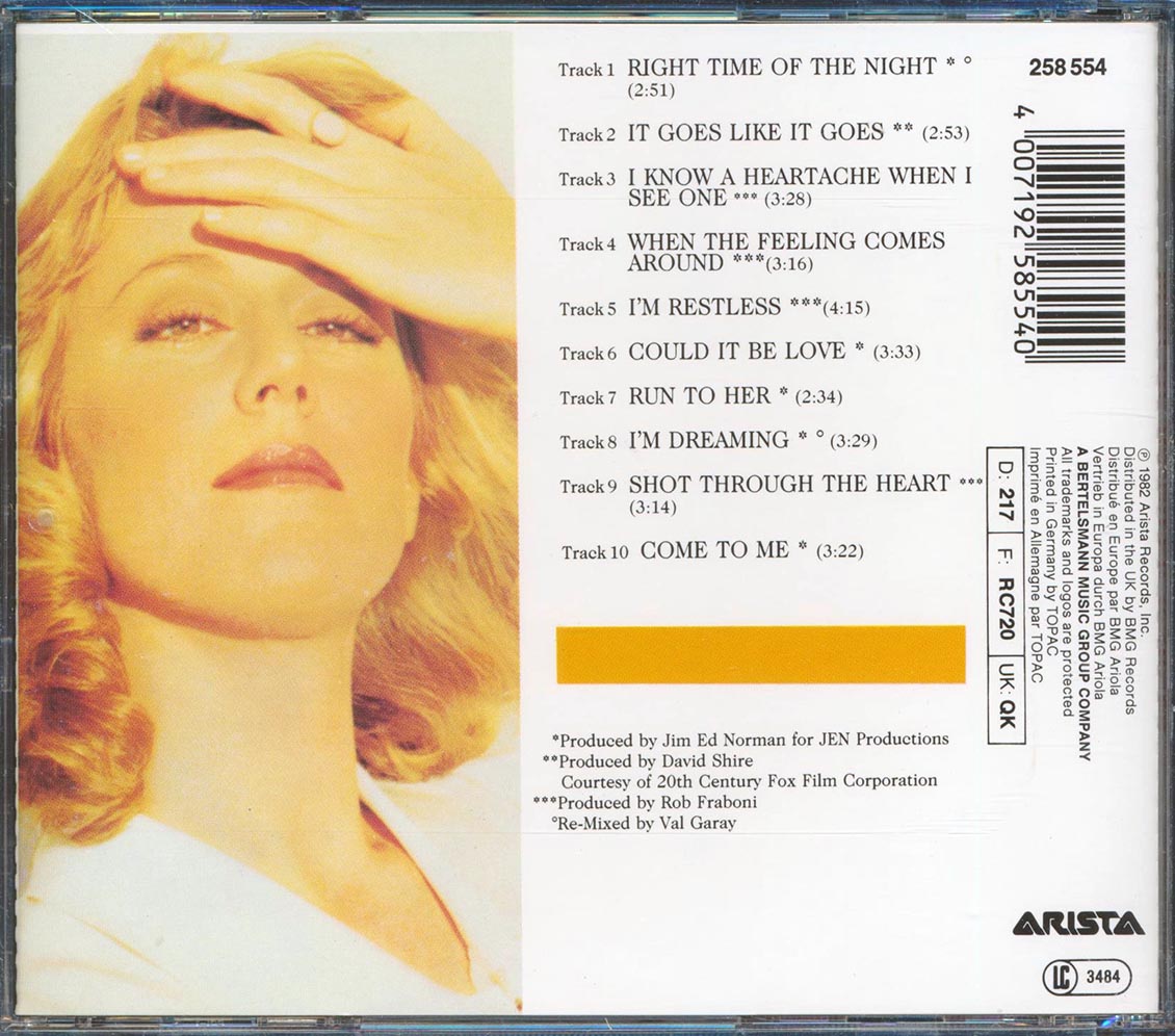 Jennifer Warnes - Best Of Jennifer Warnes