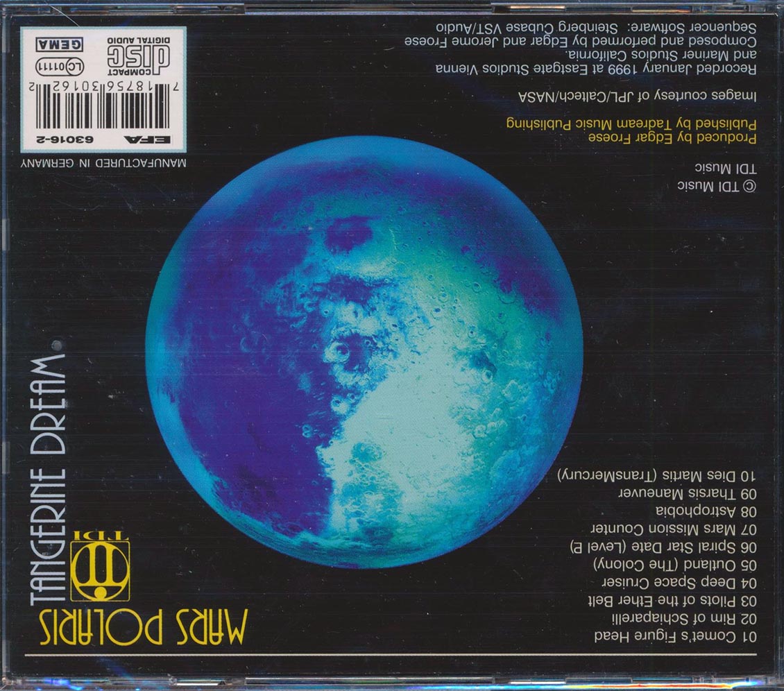 Tangerine Dream - Mars Polaris: Deep Space Highway To Red Rocks Pavilion
