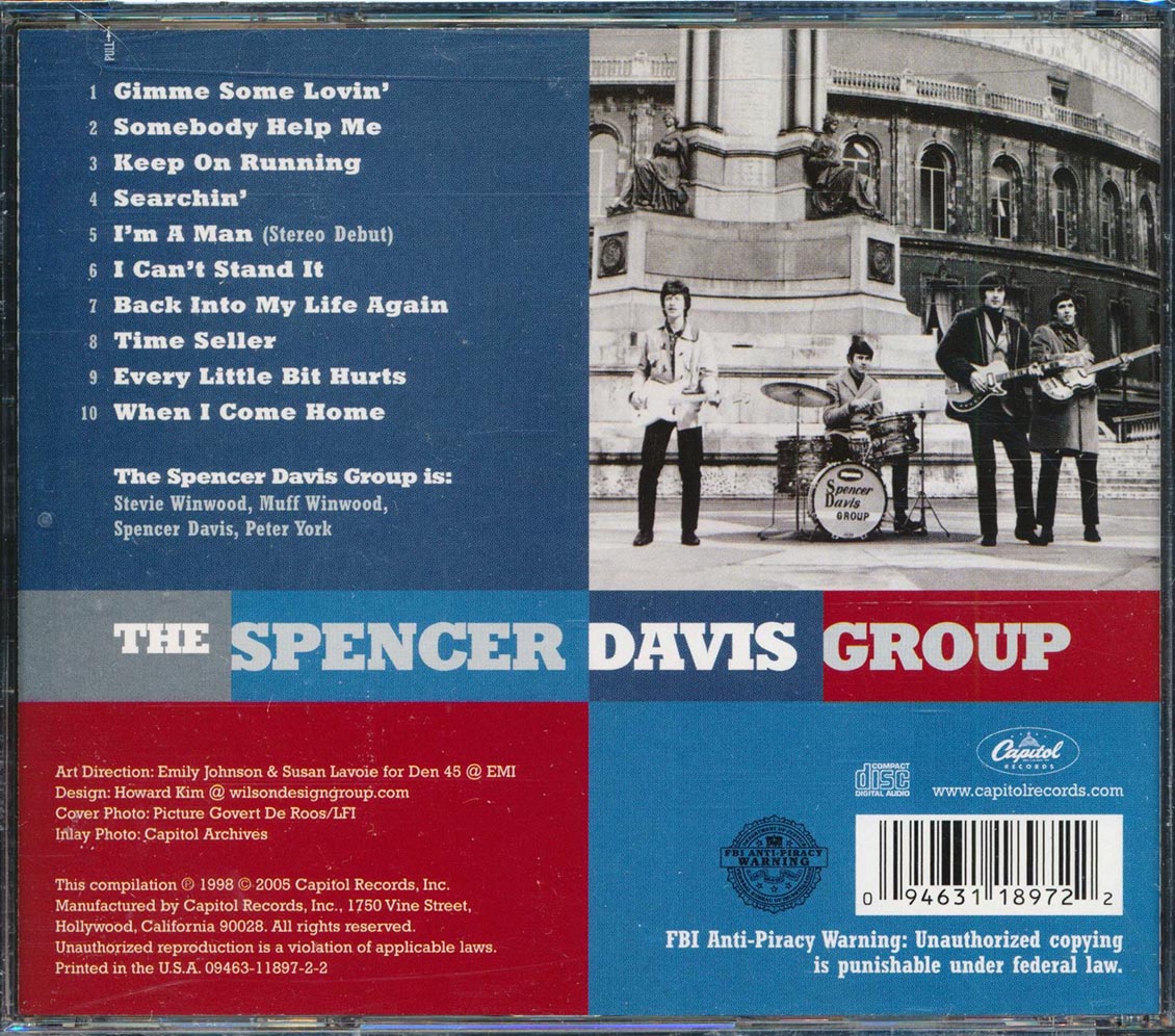 The Spencer Davis Group - The Best Of The Spencer Davis Group