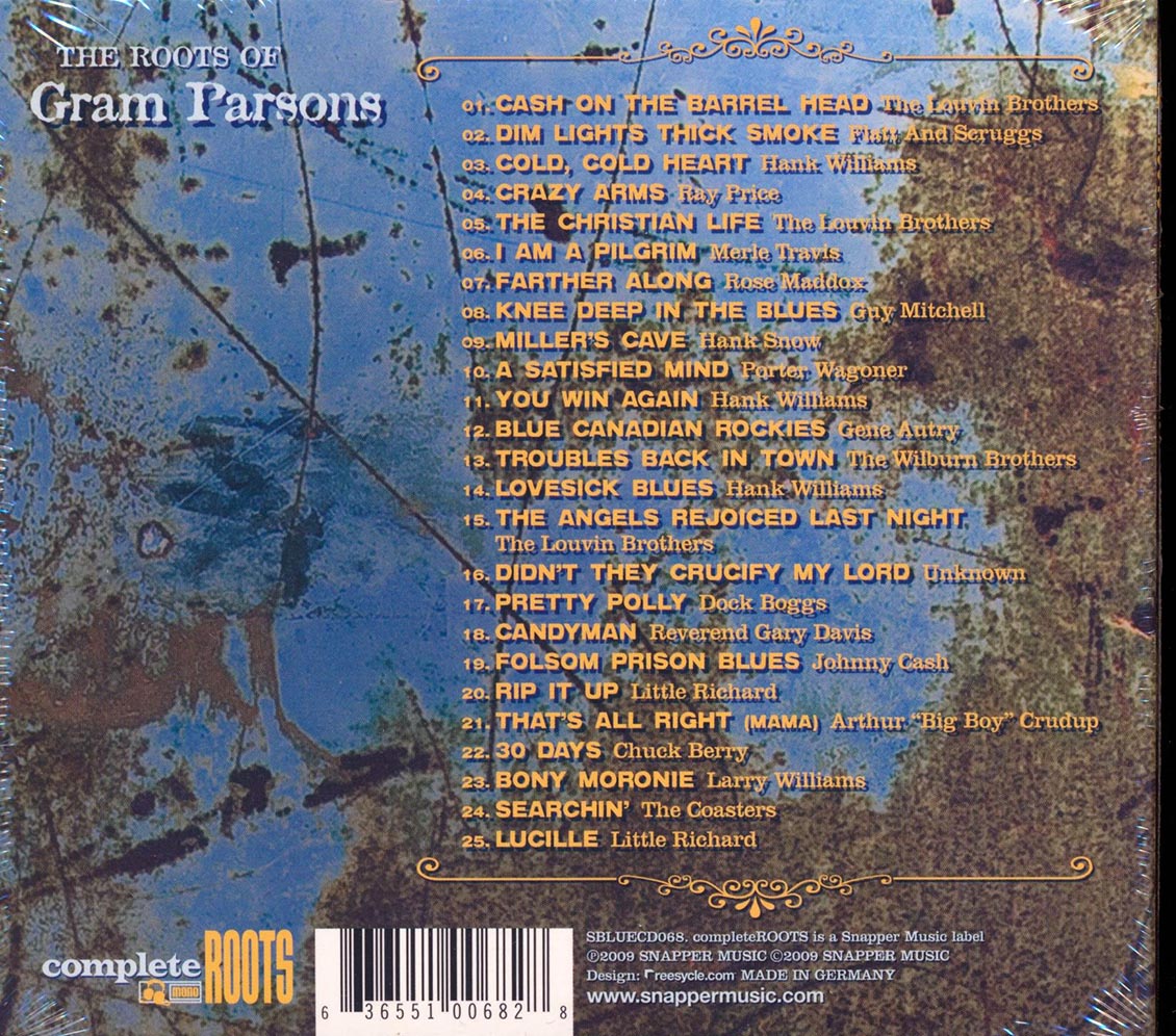 Flatt & Scruggs, The Louvin Brothers, Merle Travis, Etc. - The Roots Of Gram Parsons (25 tracks)