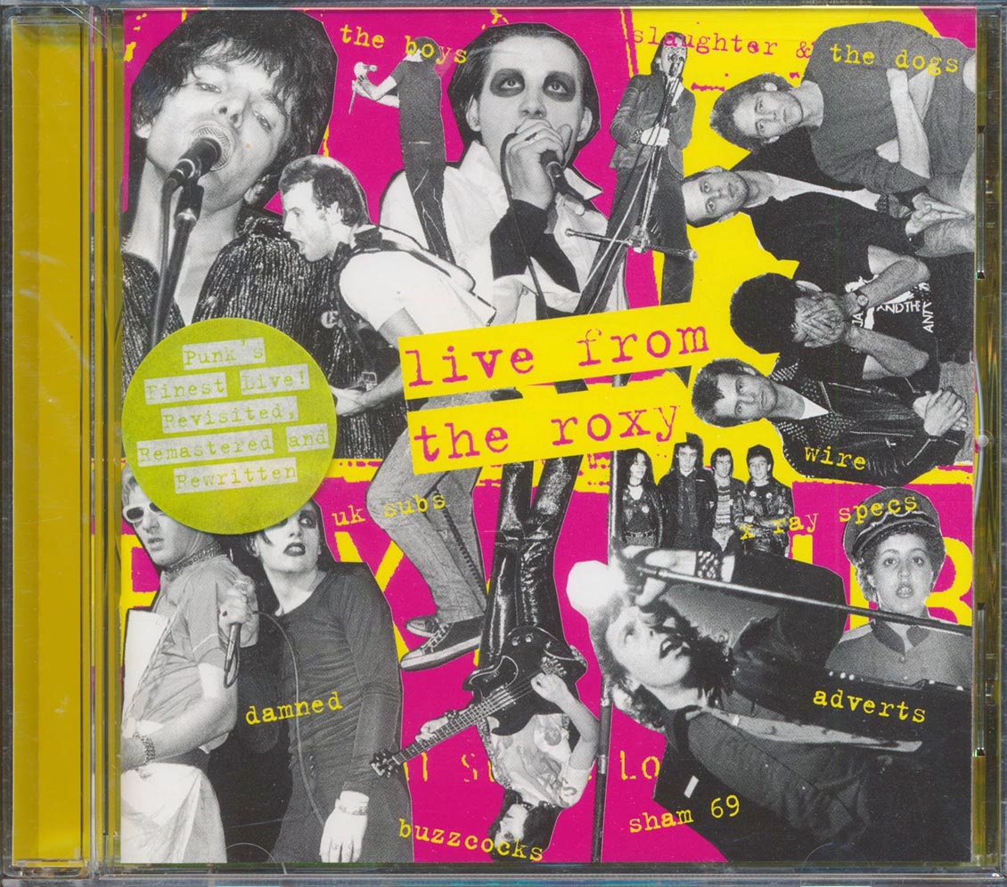Buzzcocks, Sham 69, UK Subs, The Damned, Etc. - Live From The Roxy (20 tracks) (remastered)