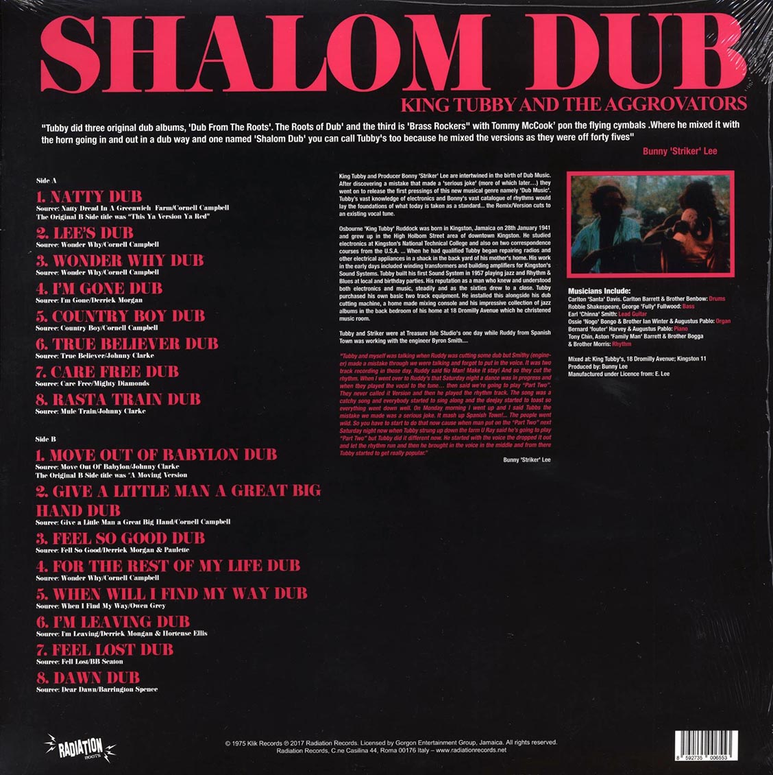 King Tubby - Shalom Dub