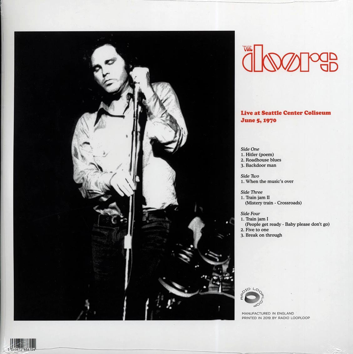 The Doors - Live At Seattle Center Coliseum, June 5, 1970 (2xLP)