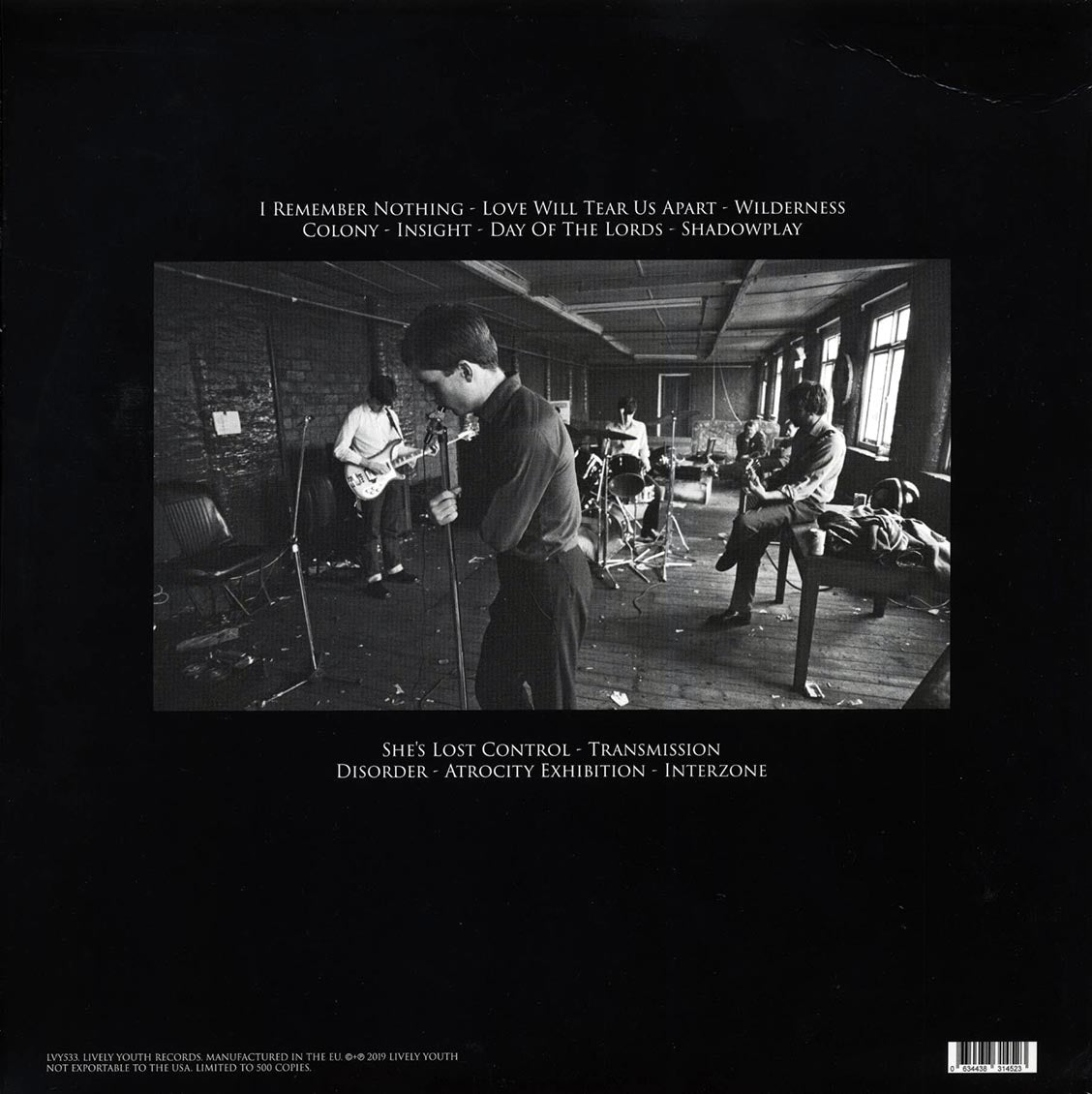 Joy Division - This Is The Room: Live Electric Ballroom London October 26, 1979 (ltd. 500 copies made)