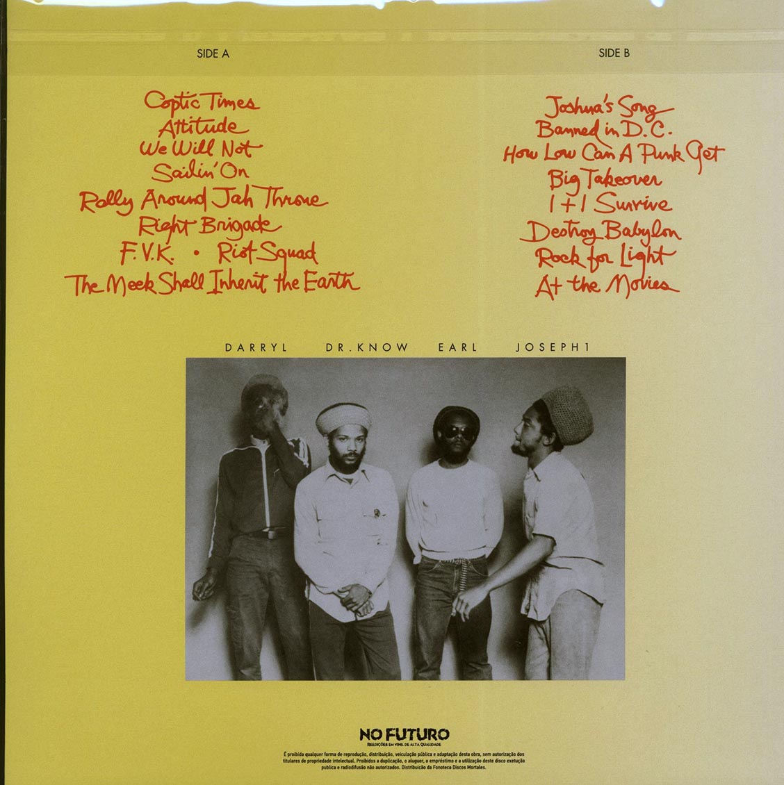 Bad Brains - Rock For Light