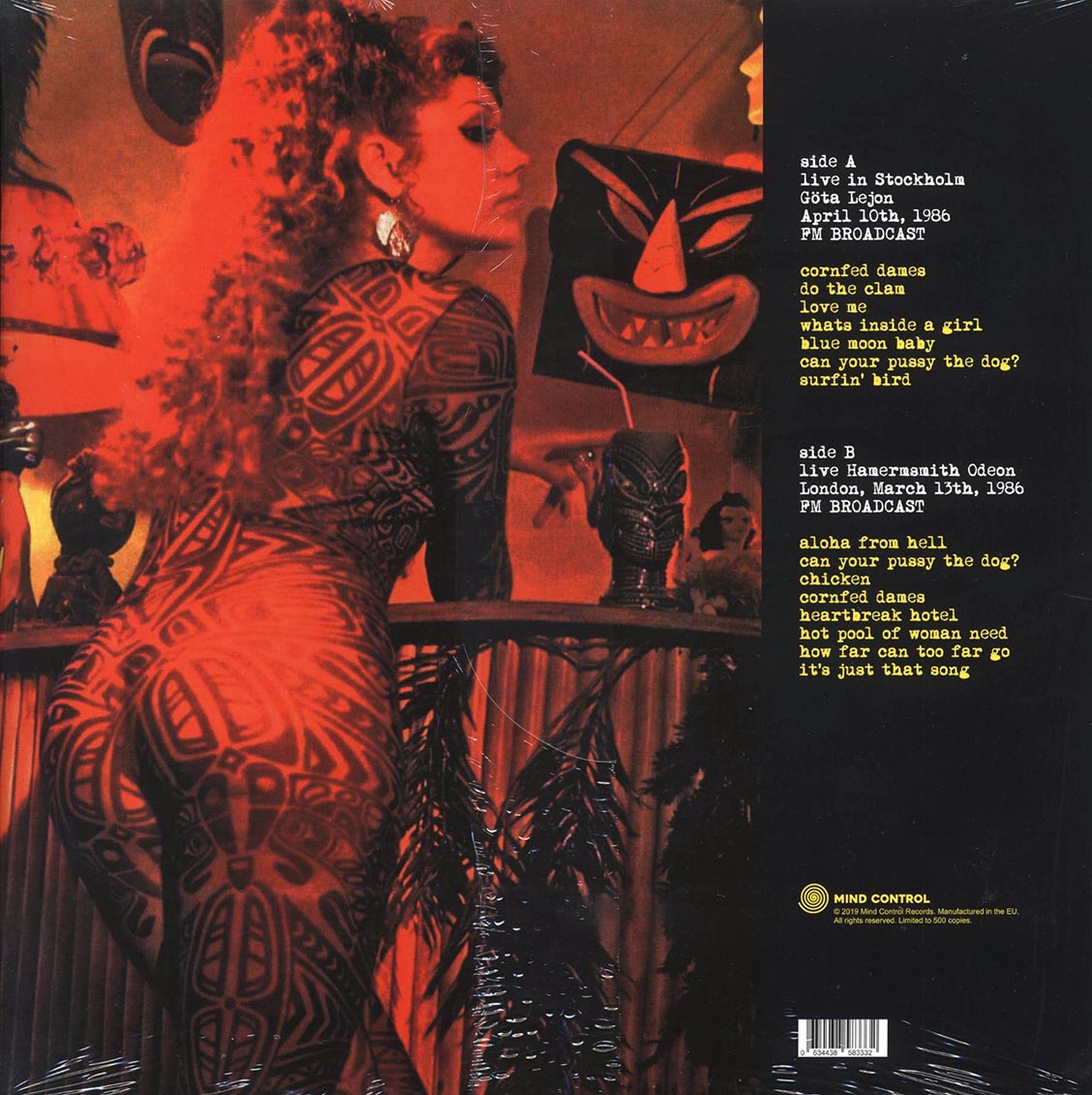 The Cramps - Performing Songs Of Sex, Love And Hate: Broadcast From London And Stockholm, A Date With Elvis Tour, 1986 (ltd. 500 copies made)