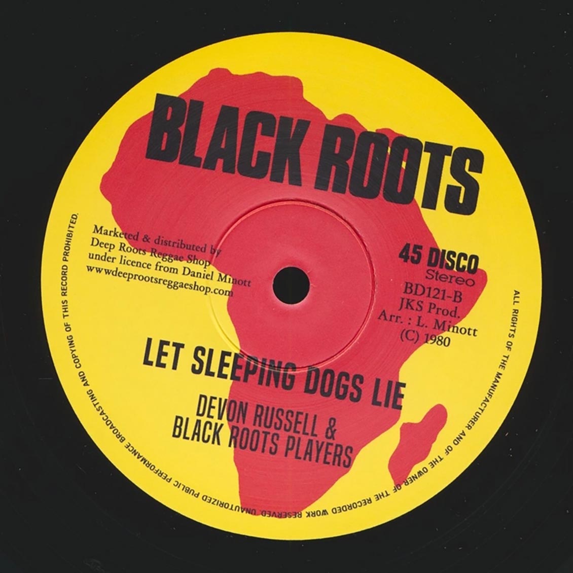Sugar Minott - Rome (Extended Mix)  /  Devon Russell - Let Sleeping Dogs Lie (Extended Mix)
