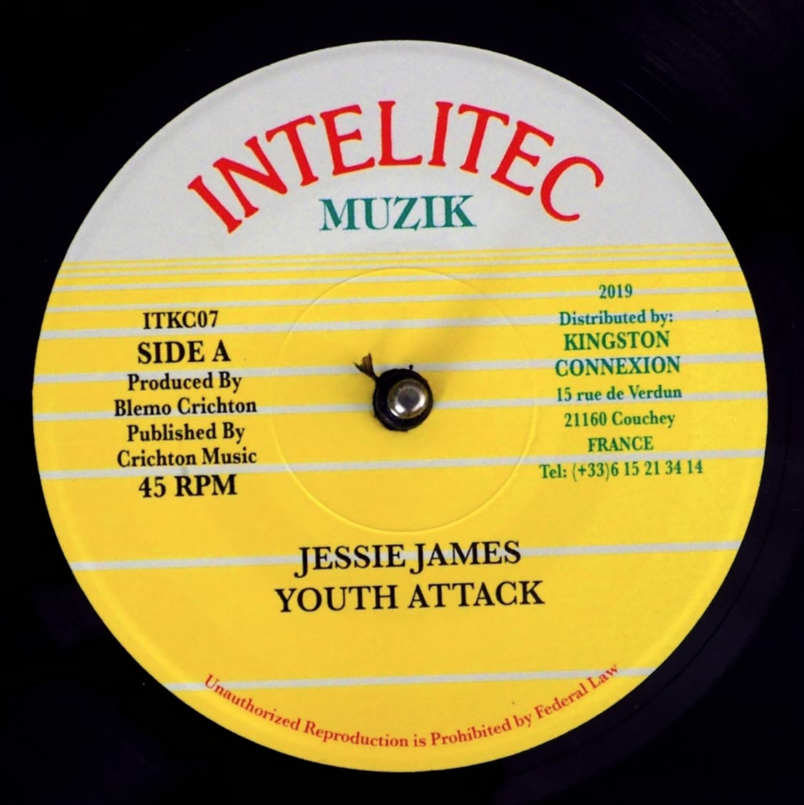 Jesse James - Youth Attack  /  Version (rhythm: "White Mice - Step By Step")