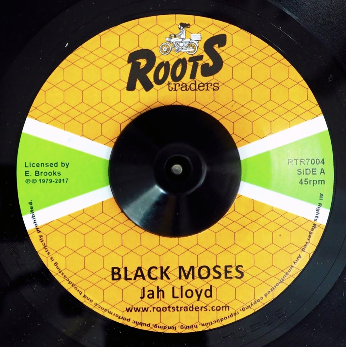 Jah Lloyd - Black Moses  /  Black Moses Dub