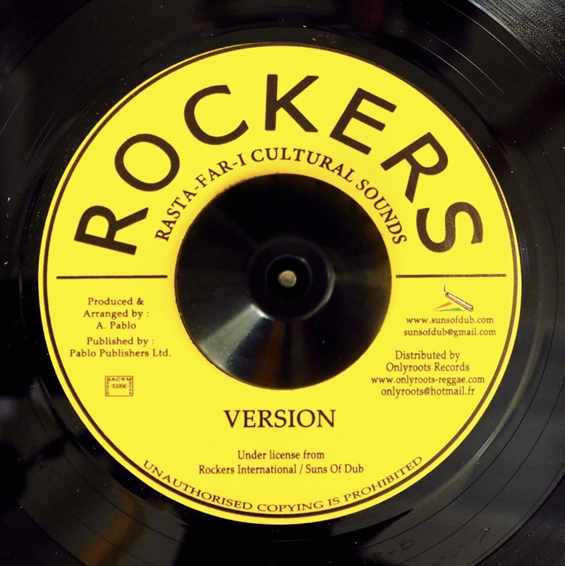 Ras Angels - Babylon Burning  /  Version