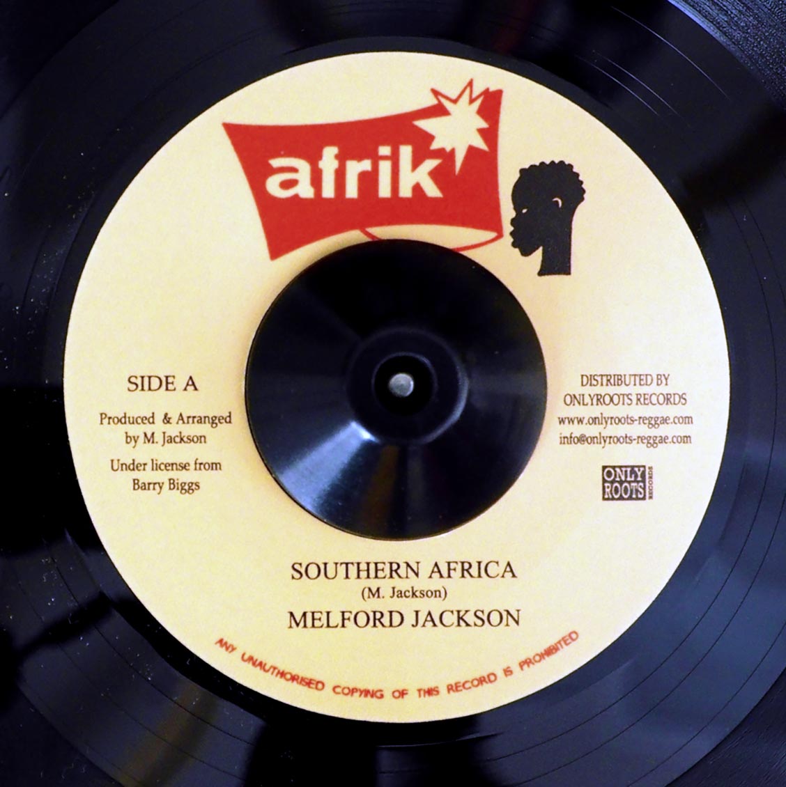 Melford Jackson - Southern Africa  /  Version