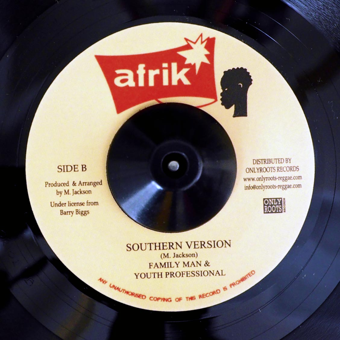 Melford Jackson - Southern Africa  /  Version
