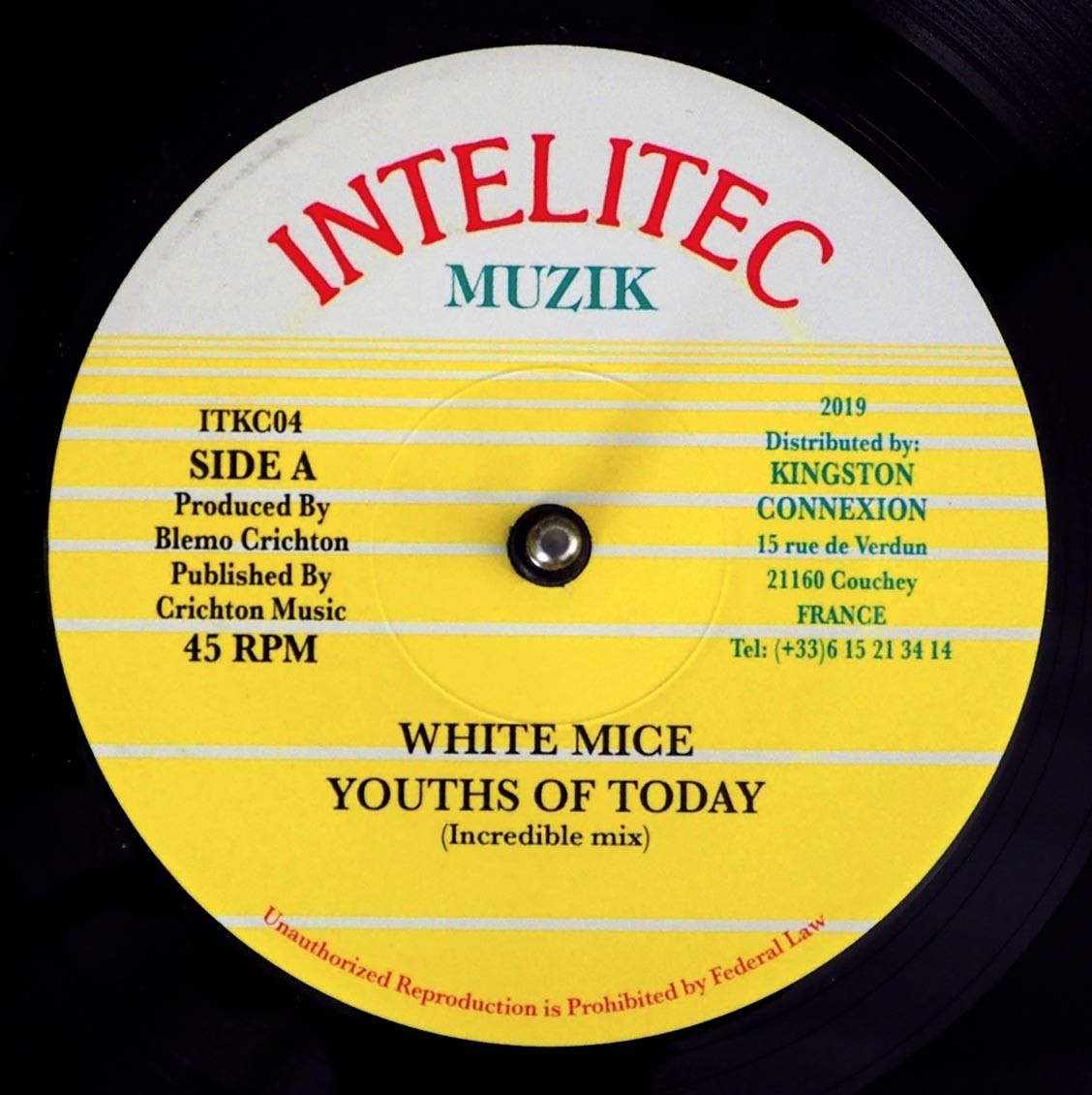 White Mice - Youths Of Today  /  Version