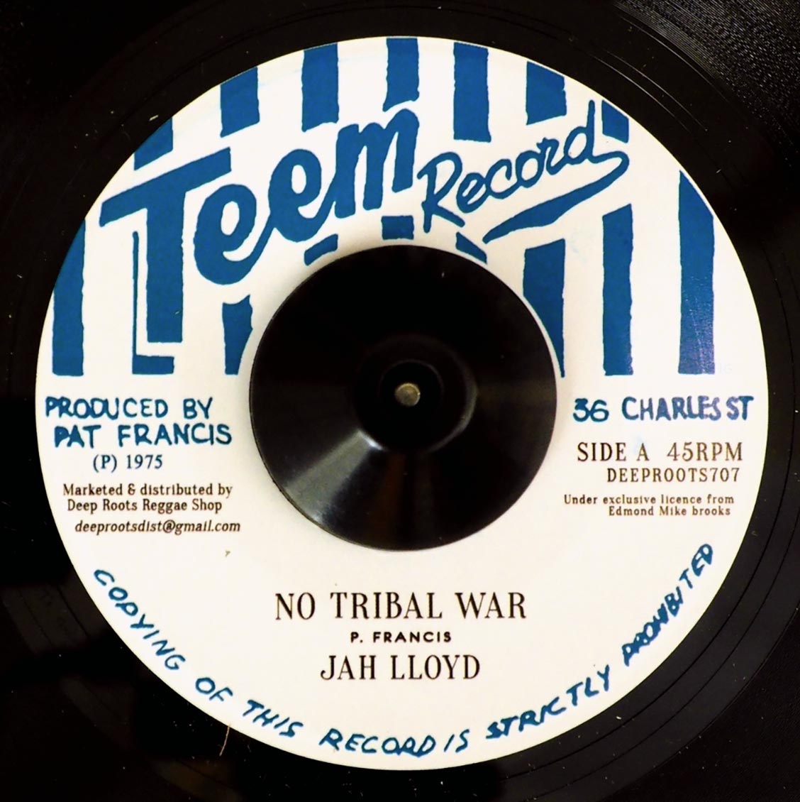 Jah Lloyd - No Tribal War  /  Bunny & Herman - Ark Of The Covenant