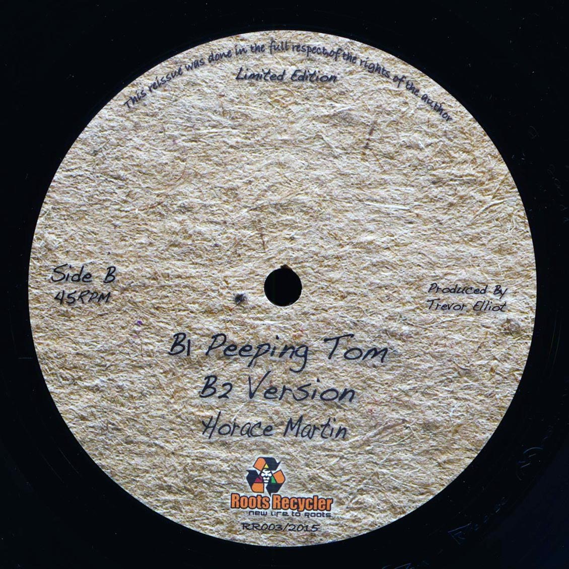 Horace Martin - Africa Is Calling (Extended Mix)  /  Horace Martin - Peeping Tom; Version