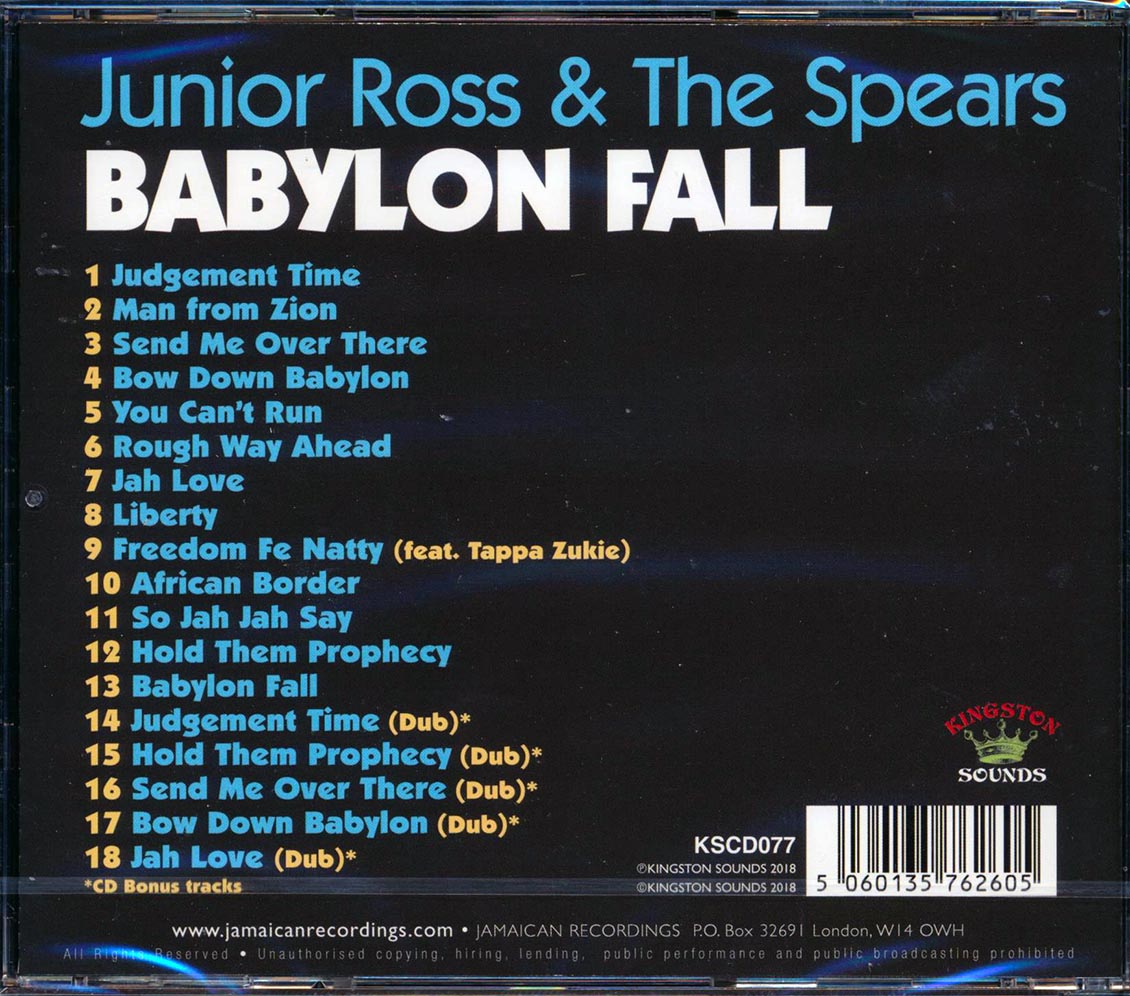 Jr. Ross & The Spears - Babylon Fall