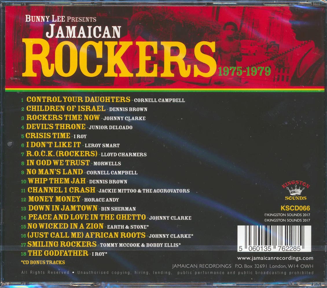 Bim Sherman, Johnny Clarke, The Morwells, Etc. - Jamaican Rockers 1975-1979