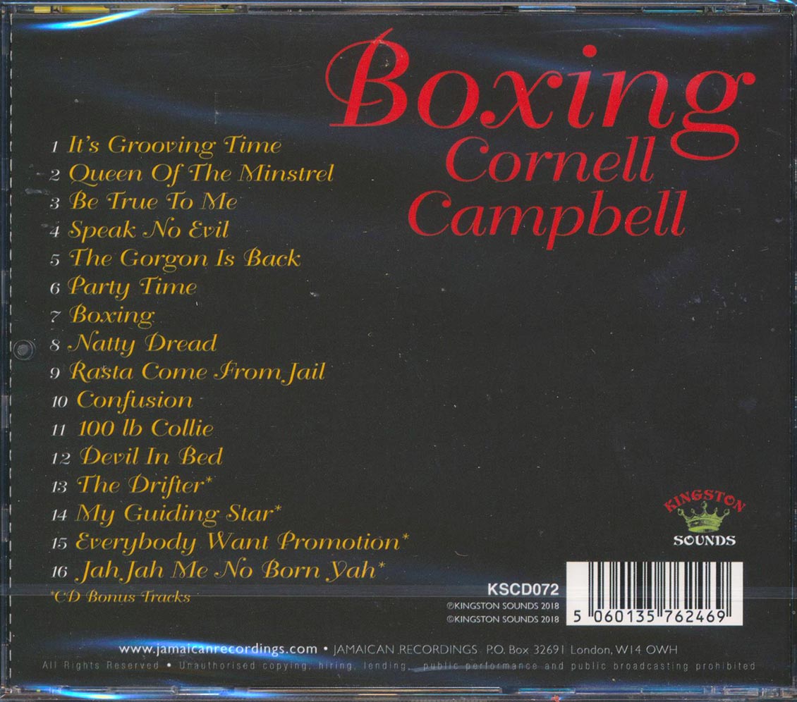 Cornell Campbell - Boxing
