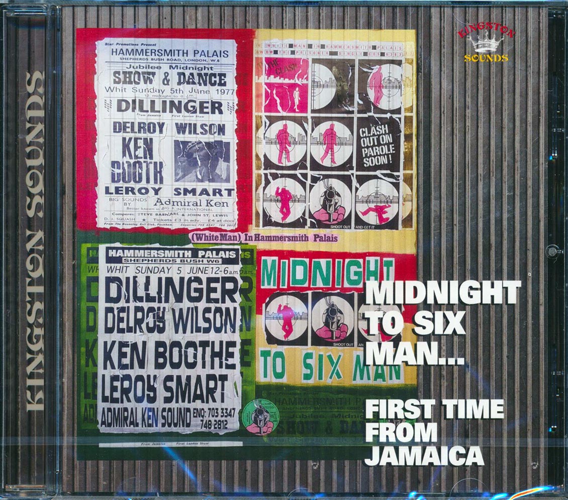 Dillinger, Delroy Wilson, Ken Boothe, Leroy Smart,  Etc. - Midnight To Six Man: First Time From Jamaica