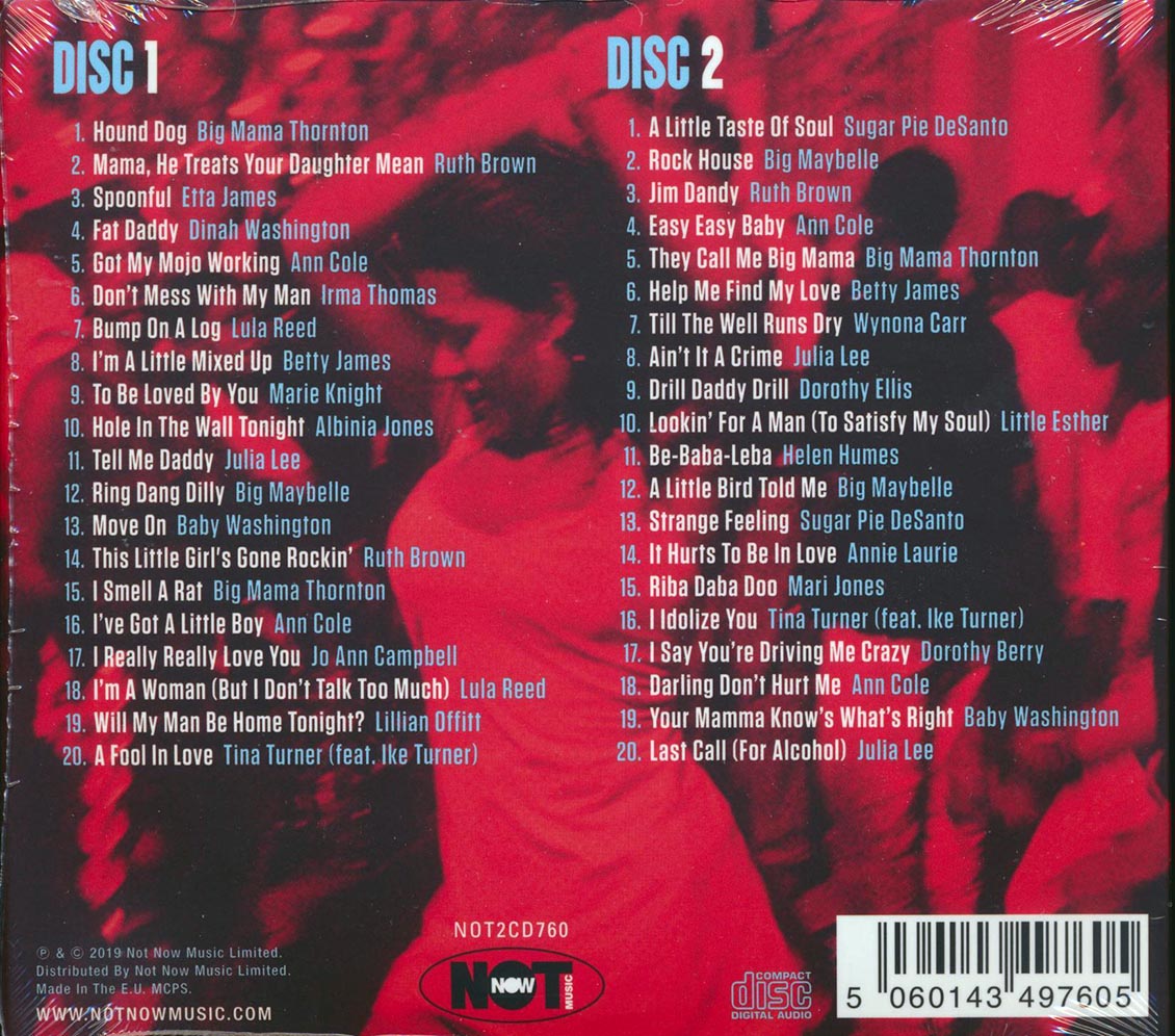 Tina Turner, Big Mama Thornton, Etta James, Ruth Brown, Etc. - The Girl's Gone Rockin' Rhythm & Blues Queens (40 tracks) (2xCD)