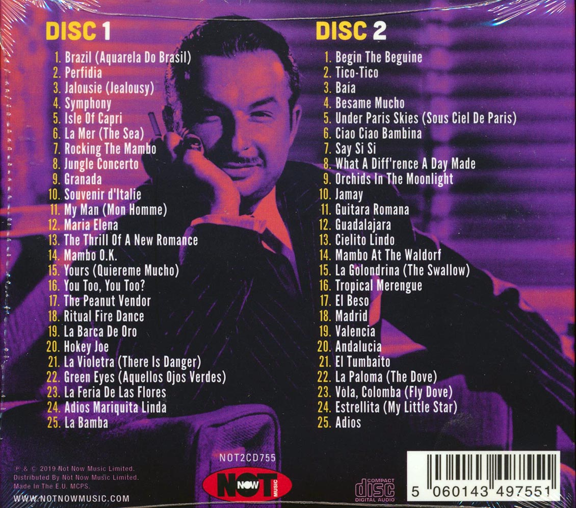 Xavier Cugat - The Very Best Of Xavier Cugat: 50 Hits From The King Of Rumba (50 tracks) (2xCD)