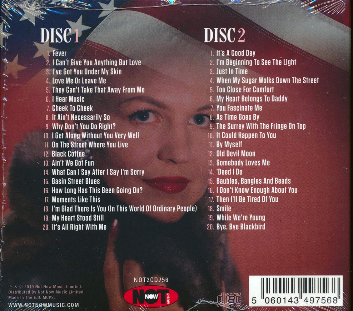 Peggy Lee - Sings The Great American Songbook (40 tracks) (2xCD)