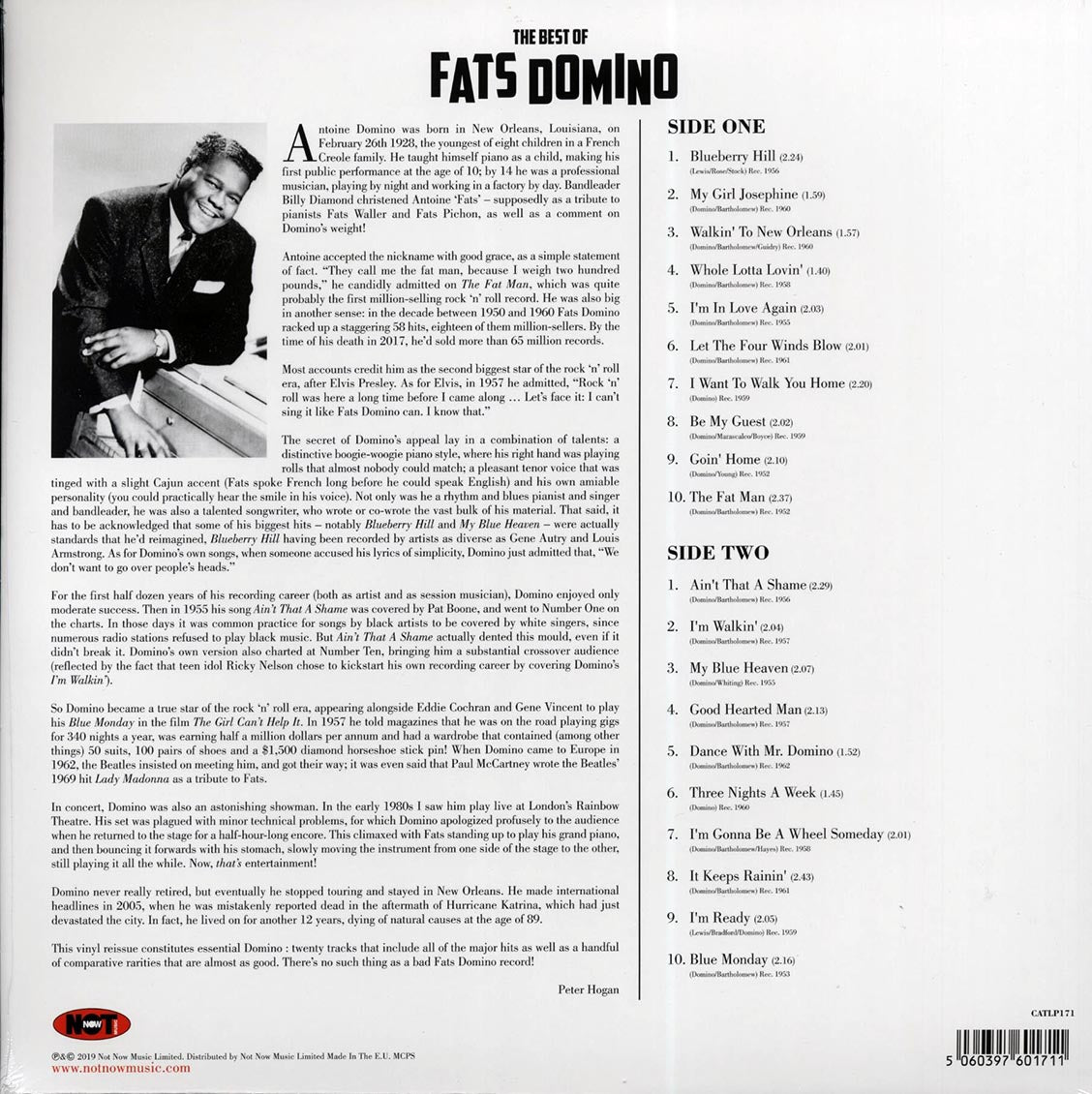 Fats Domino - The Best Of Fats Domino (180g)