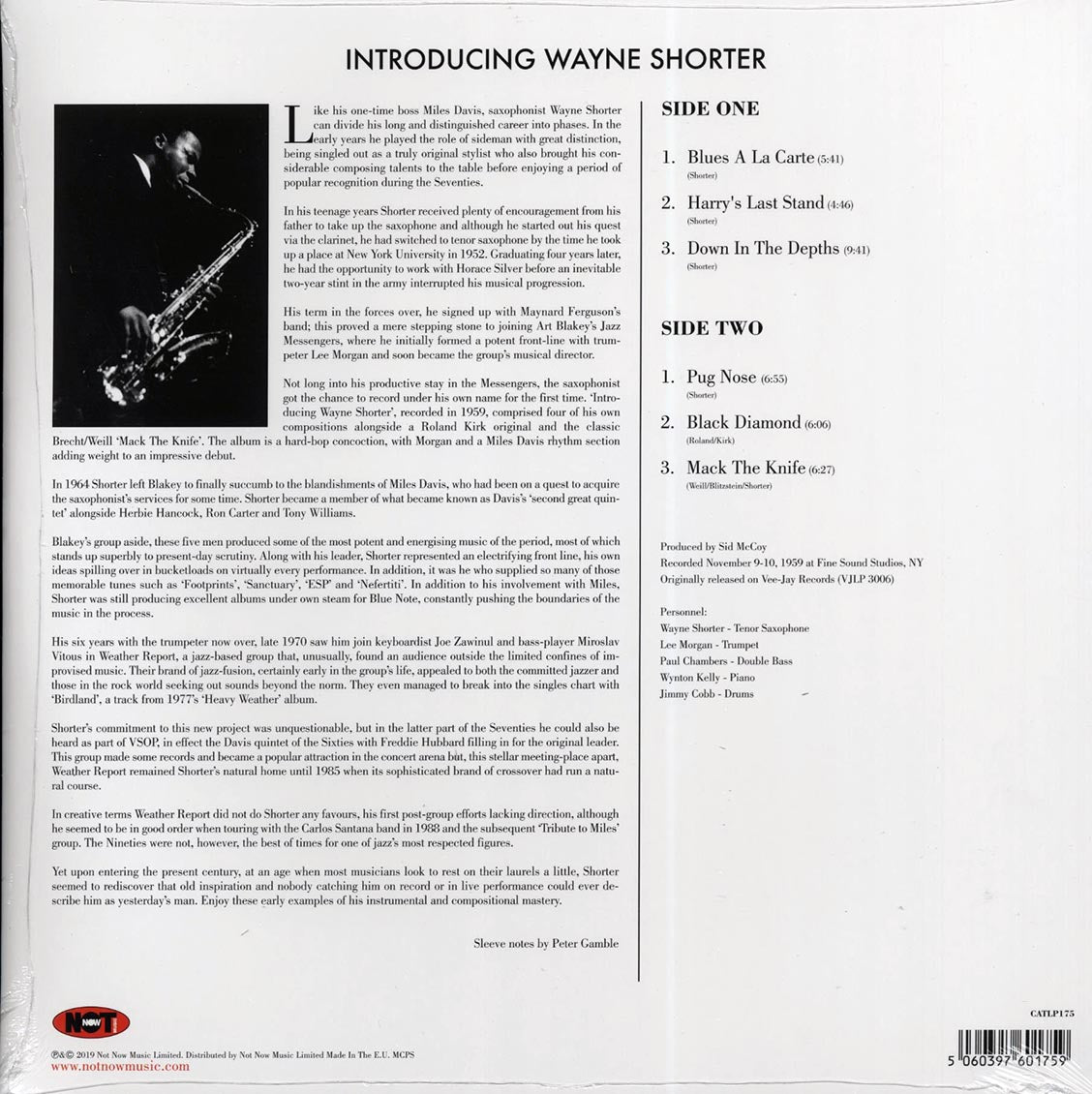 Wayne Shorter - Introducing Wayne Shorter (180g)