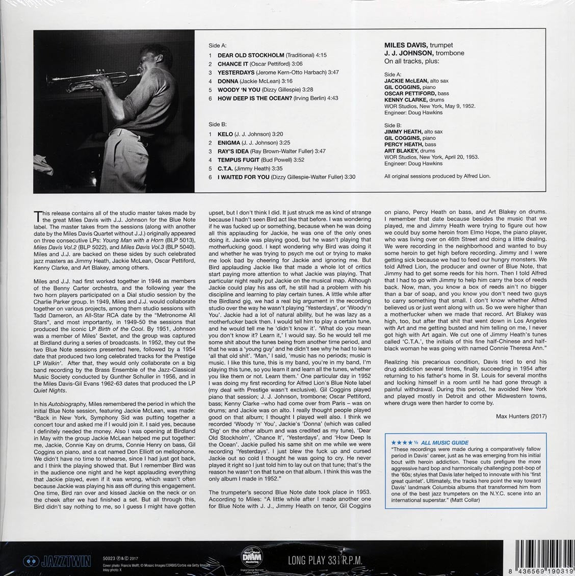 Miles Davis, JJ Johnson - Tempus Fugit