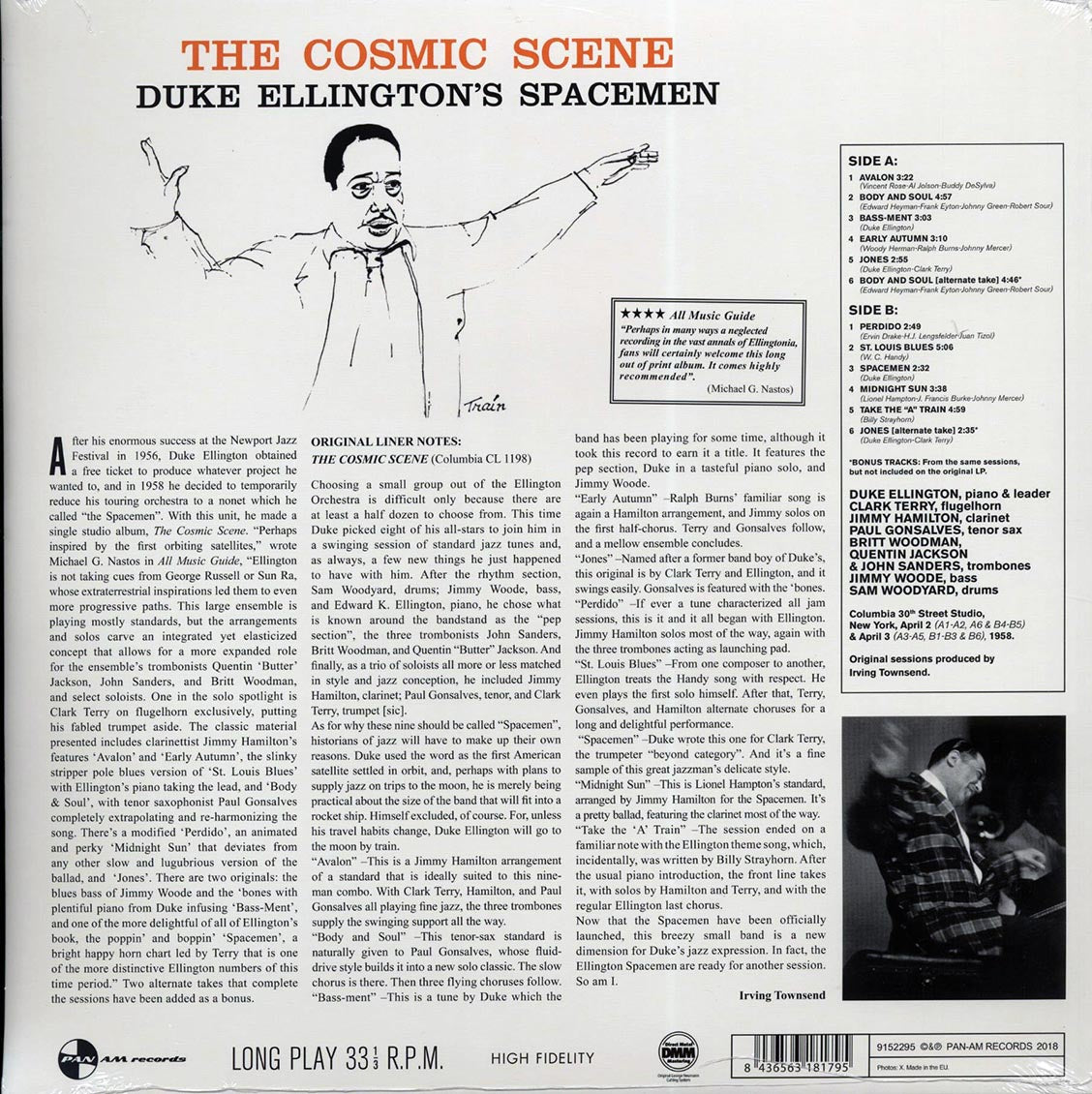 Duke Ellington's Spacemen - The Cosmic Scene (DMM) (ltd. ed.) (180g) (High-Def VV) (remastered)