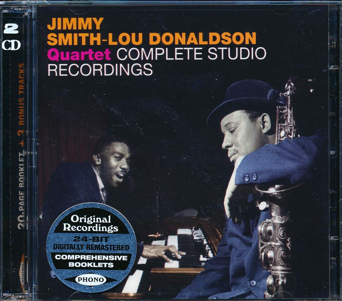 Jimmy Smith & Lou Donaldson Quartet - Complete Studio Recordings (24 tracks) (2xCD) (incl. large booklet) (24-bit mastering) (remastered)