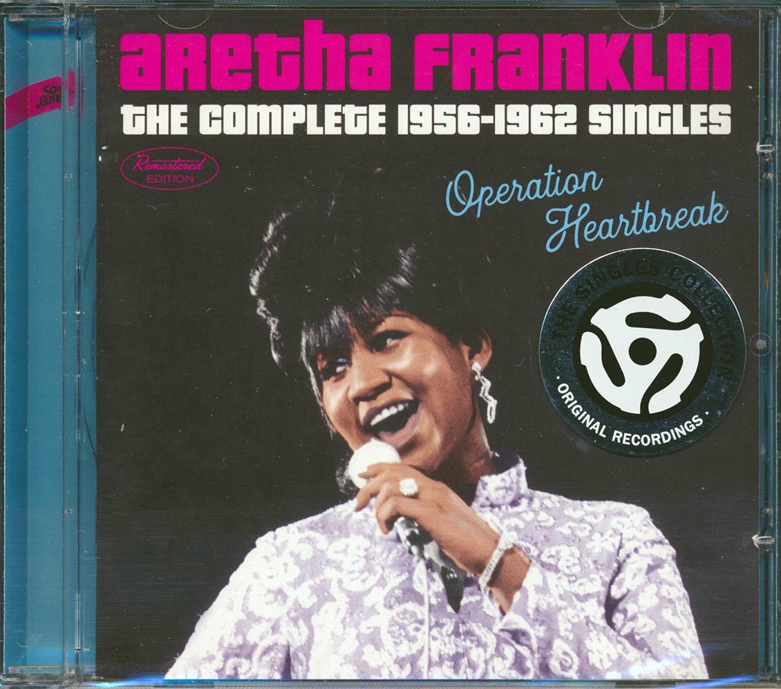 Aretha Franklin - The Complete 1956-1962 Singles: Operation Heartbreak (22 tracks) (incl. 16-page booklet) (remastered) (24-bit mastering)