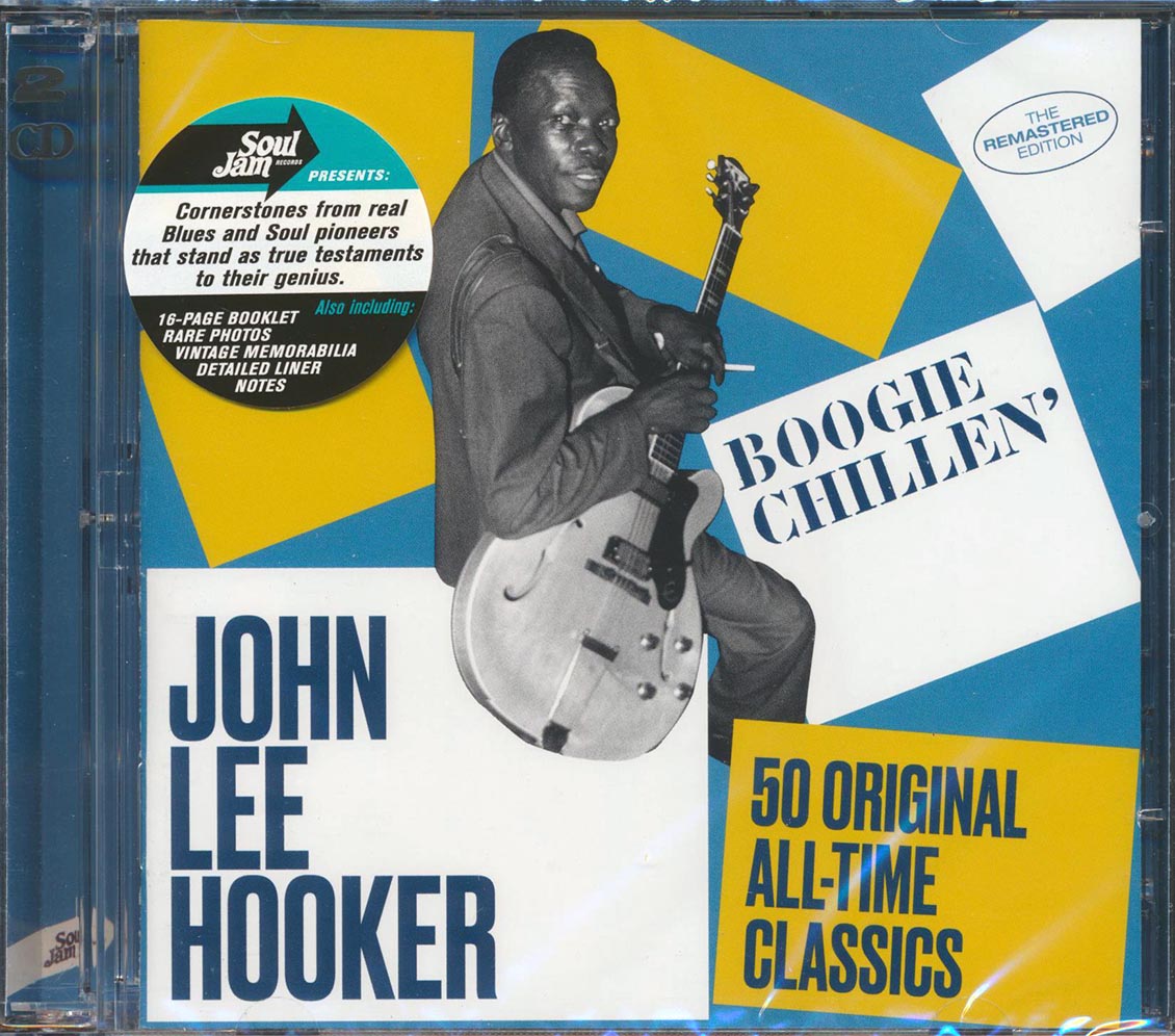 John Lee Hooker - Boogie Chillen': 50 Original All-Time Classics (50 tracks) (2xCD) (incl. 16-page booklet) (24-bit mastering) (remastered)