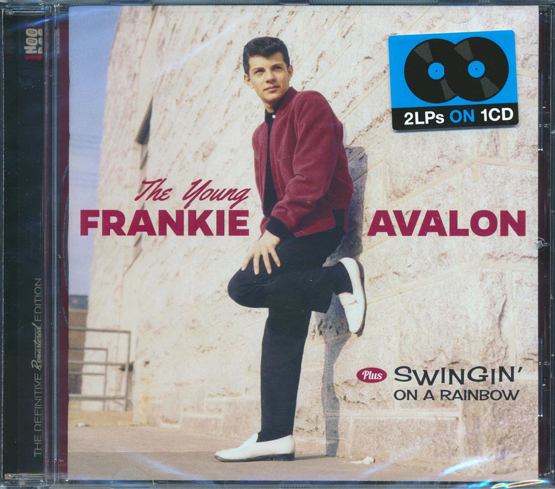Frankie Avalon - The Young Frankie Avalon + Swingin' On A Rainbow (2 albums on 1 CD) (31 tracks) (incl. 16-page booklet) (remastered)