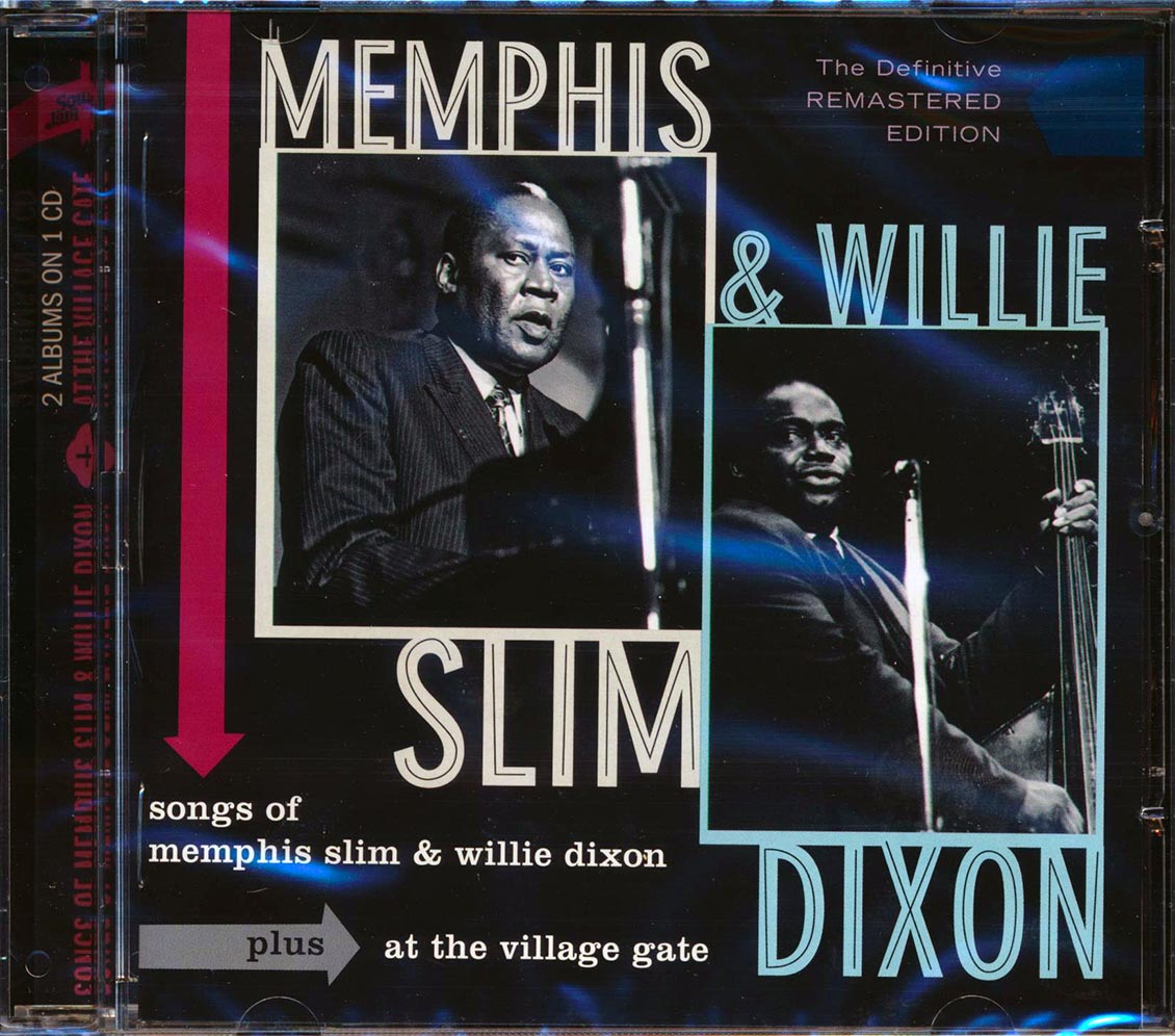 Memphis Slim, Willie Dixon - Songs Of Memphis Slim & Willie Dixon + At The Village Gate (2 albums on 1 CD) (22 tracks) (incl. 16-page booklet) (24-bit mastering) (remastered)