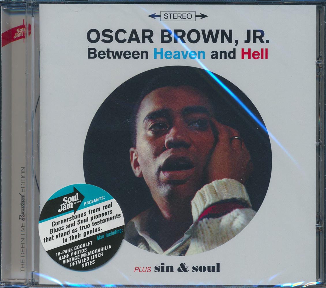 Oscar Brown, Jr. - Between Heaven & Hell + Sin & Soul (2 albums on 1 CD) (27 tracks) (incl. 16-page booklet) (remastered) (24-bit mastering)