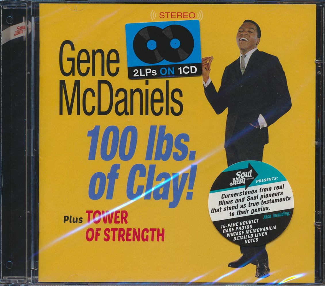 Gene McDaniels - 100 Lbs. Of Clay + Tower Of Strength (2 albums on 1 CD) (30 tracks) (incl. 16-page booklet) (remastered) (24-bit mastering)