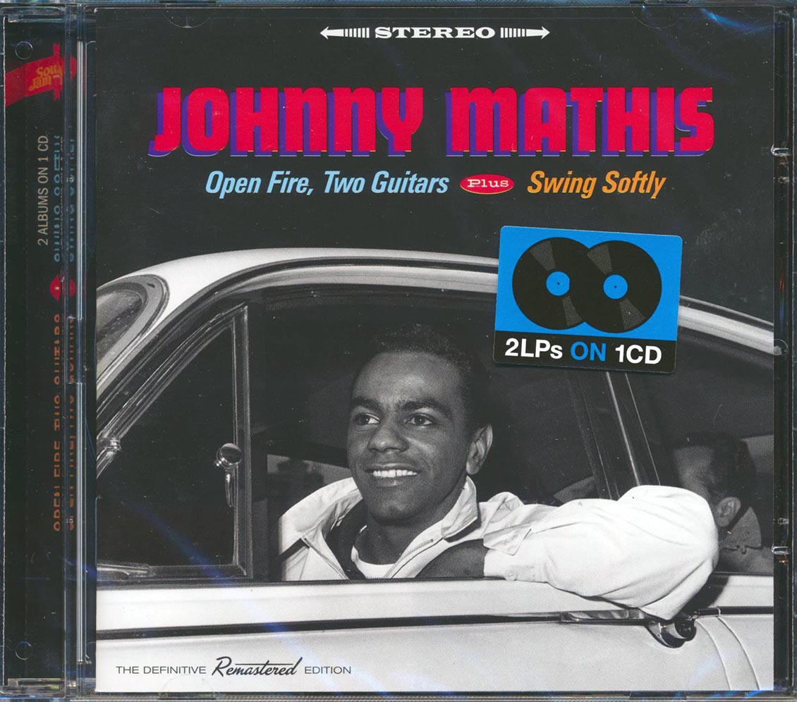 Johnny Mathis - Open Fire, Two Guitars + Swing Softly (2 albums on 1 CD) (25 tracks) (incl. 16-page booklet) (remastered)