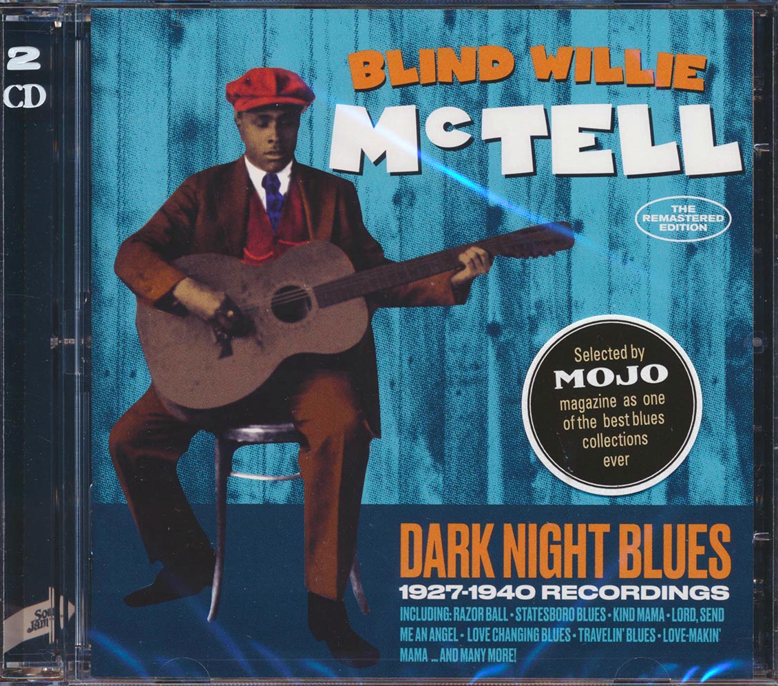 Blind Willie McTell - Dark Night Blues: 1927-1940 Recordings (51 tracks) (2xCD) (incl. 16-page booklet) (24-bit mastering) (remastered)