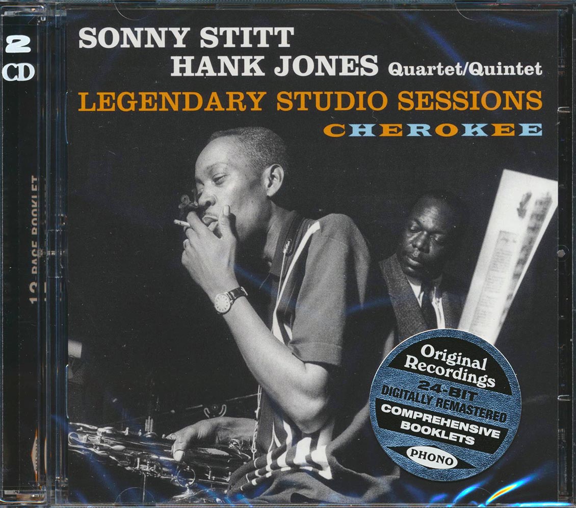 Sonny Stitt/Hank Jones Quartet/Quintet - Legendary Studio Sessions: Cherokee (30 tracks) (2xCD) (incl. 12-page booklet) (24-bit mastering) (remastered)