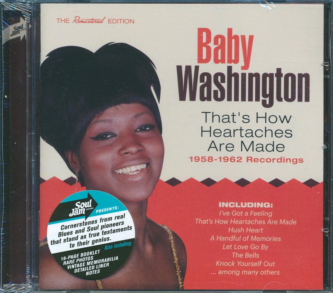 Baby Washington - That's How Heartaches Are Made: 1958-1962 Recordings (30 tracks) (+ 19 bonus tracks) (incl. 16-page booklet) (remastered) (24-bit mastering)