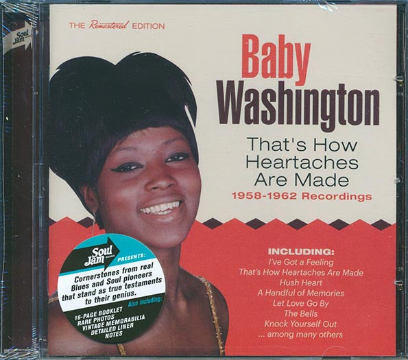 Baby Washington - That's How Heartaches Are Made: 1958-1962 Recordings (30 tracks) (+18 bonus tracks) (incl. 16-page booklet) (24-bit mastering) (remastered)